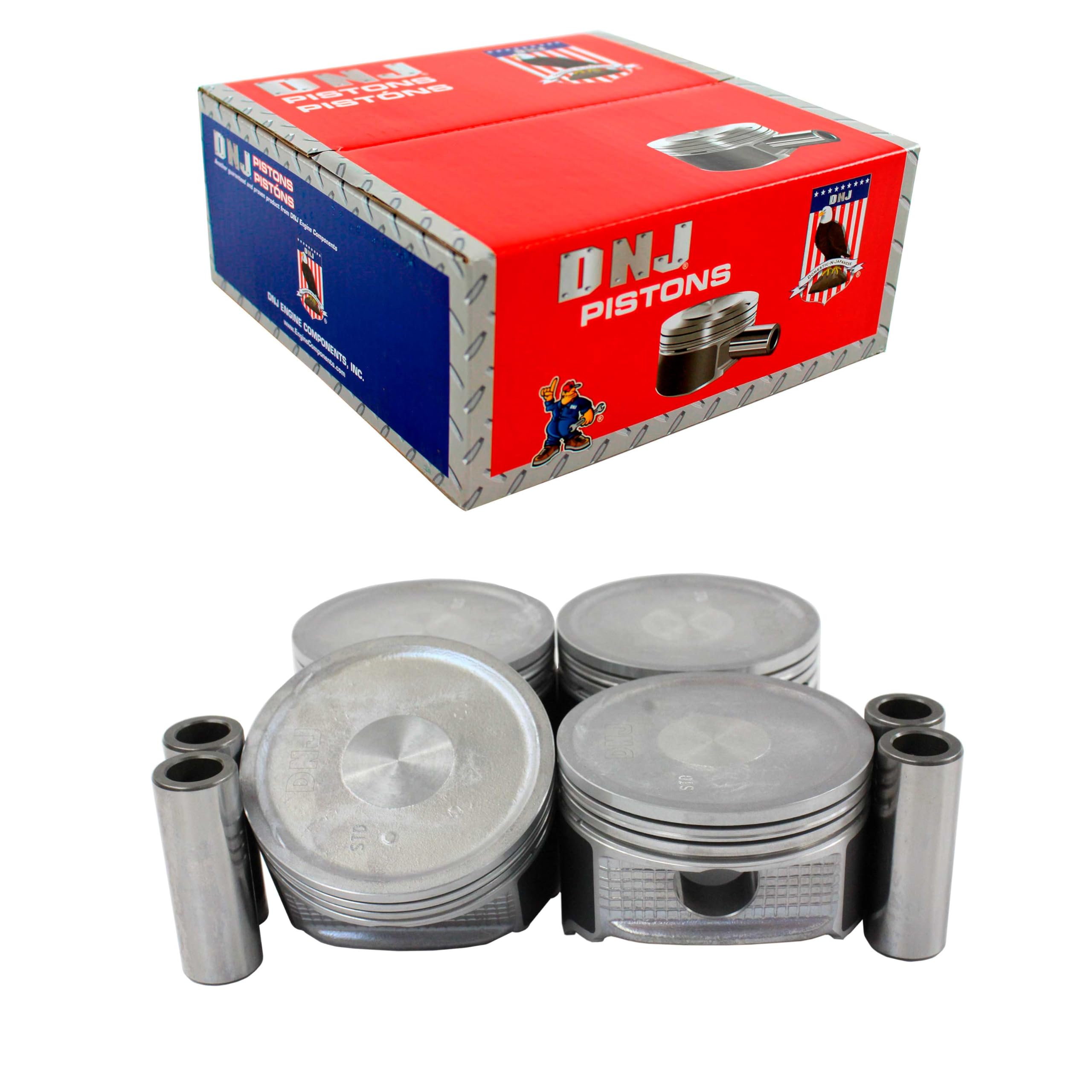 ajtレオンページ Amazon.com: DNJ P162.20 Oversize Piston Set for 2004-2012
